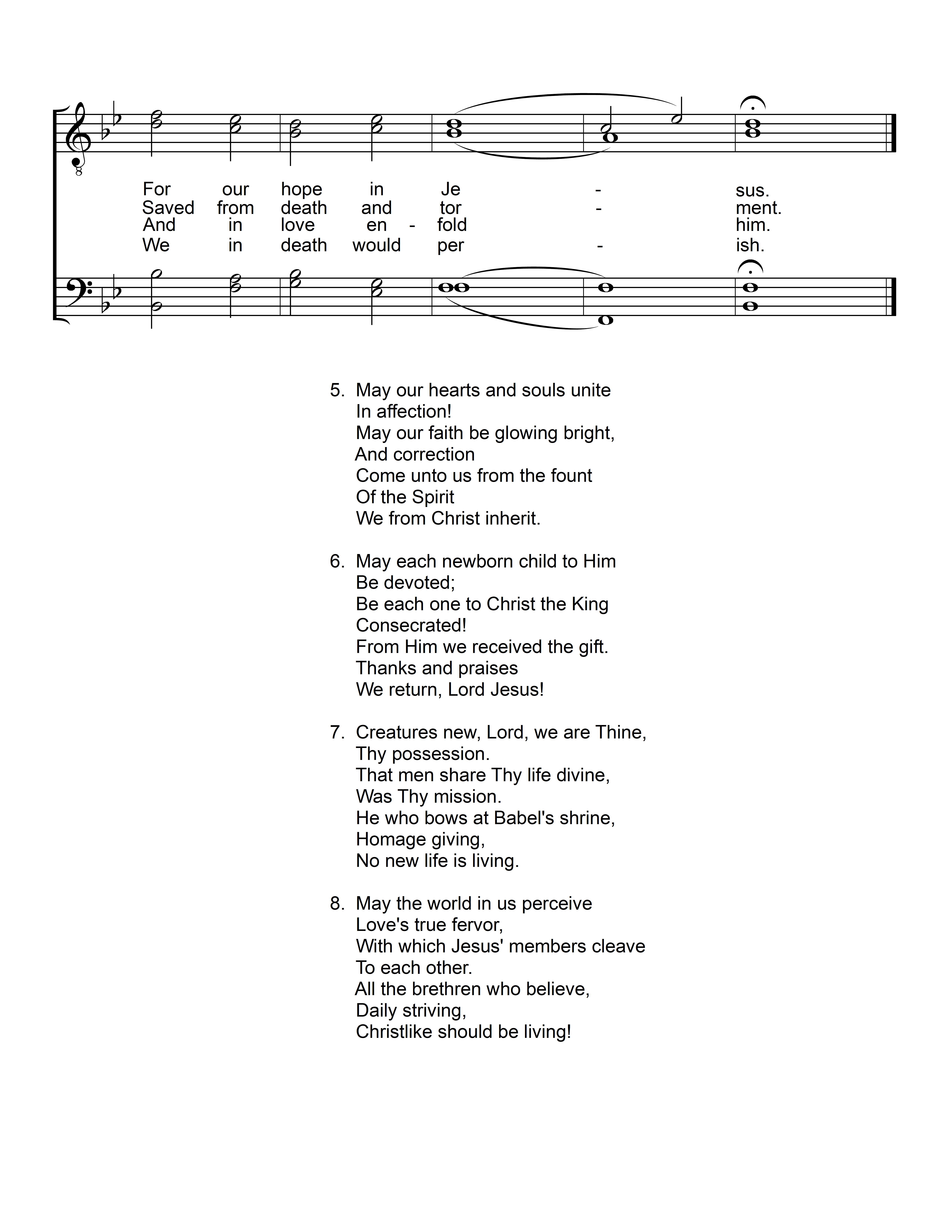 Praise To God In Baptism page 2